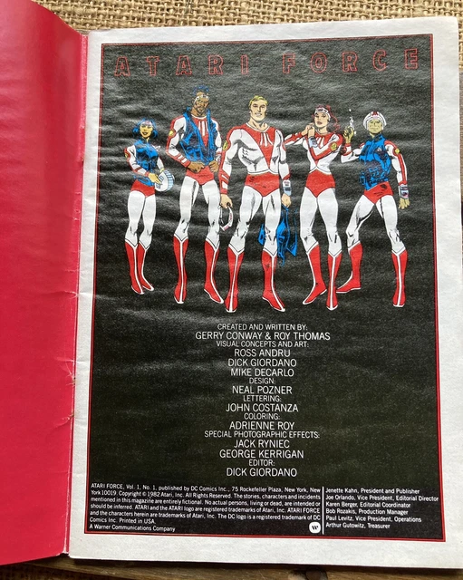 Atari Force #1 DC Comics (1982) 2