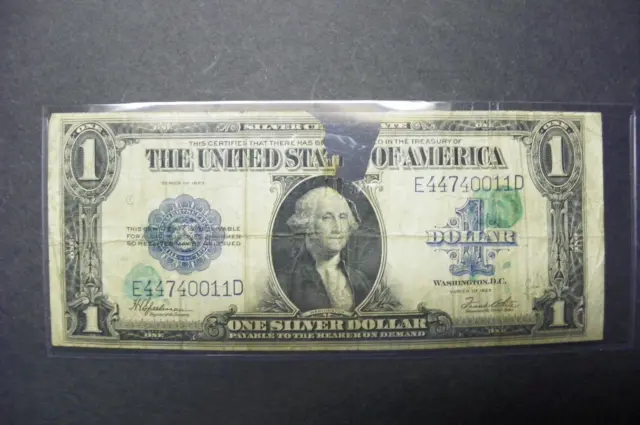 1923  $1 US Silver Certificate Dollar - SUPERB GEM - I THINK NOT!!!!!!!!