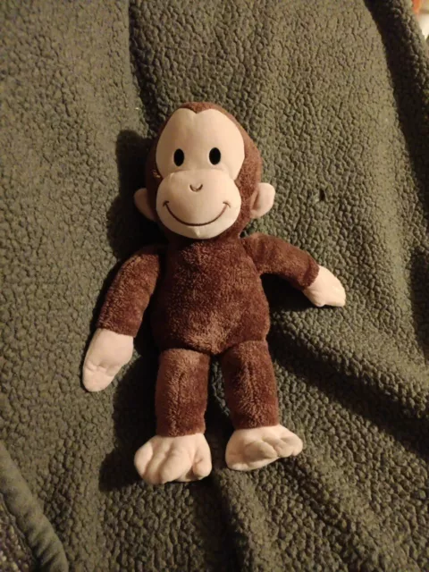 Kohls Cares For Kids 15” Curious George Monkey Plush Stuffed Animal EUC