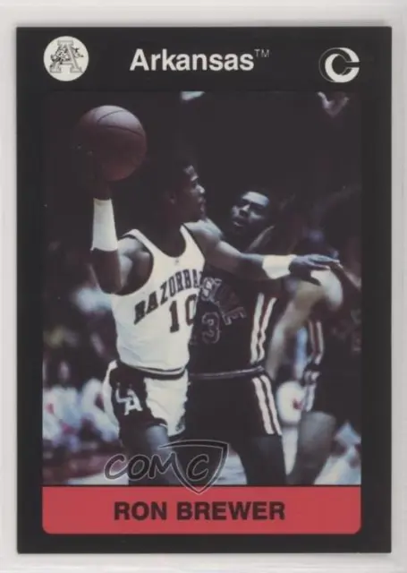 1991 Collegiate Collection Arkansas Razorbacks Ron Brewer #69