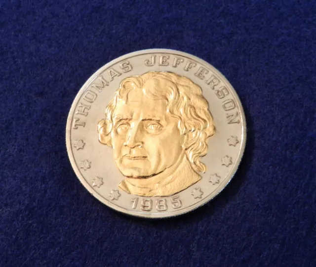 Thomas Jefferson Commemorative Medal - Historic Mint Double Eagle - See PICS