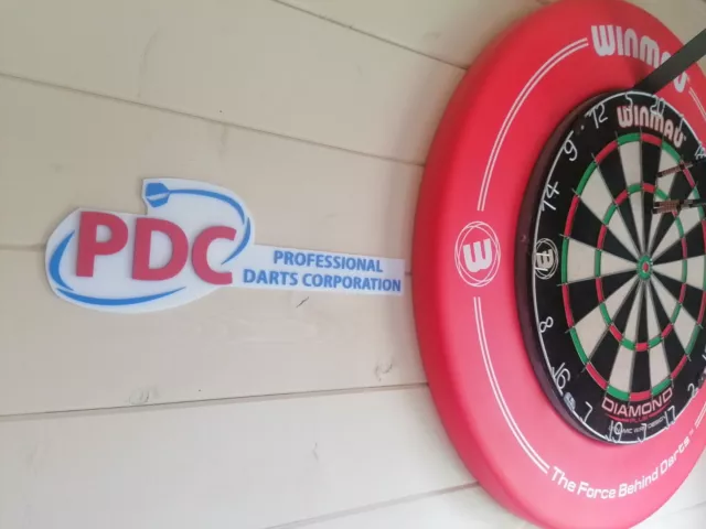 Home Bar Darts Banner Sign 3d Printed  Indoor Outdoor Pub Cafe