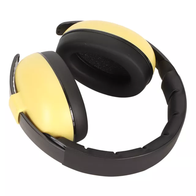 (Yellow)Kids Ear Protection Earmuffs Noise Cancelling Baby Hearing Protect IDS