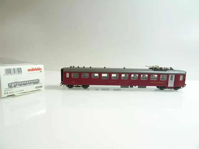 Märklin H0 43390 Speisewagen Restaurant SBB CFF in OVP TF445