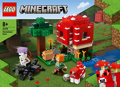 LEGO Minecraft 21179 - Le Champignon Interne,Neuf/Emballage,Prévente