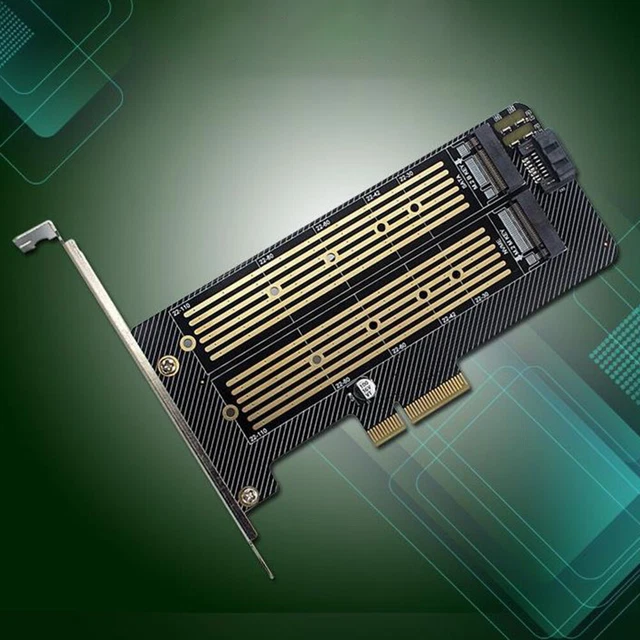 Nvme Pic Riser B# M.2 NVME NGFF Hard Disk Adapter NVME 32Gbps Riser Card SSD To PCI-E ...