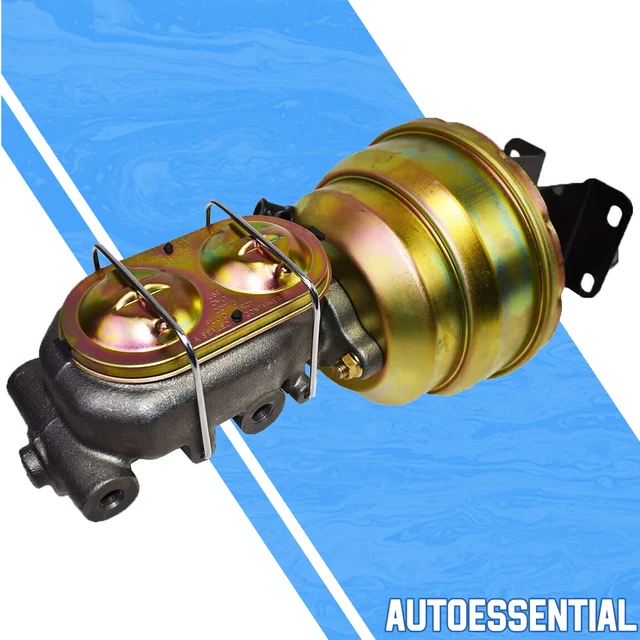 8& DUAL POWER Brake Booster Conversion Disc Drum Kit For 196772