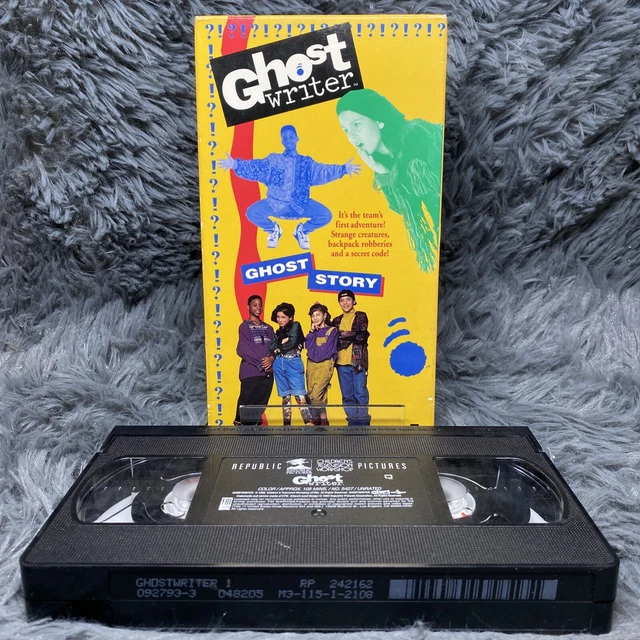 Ghost Writer Ghost Story Vhs Kids Mystery Tv Show 1993 Republic