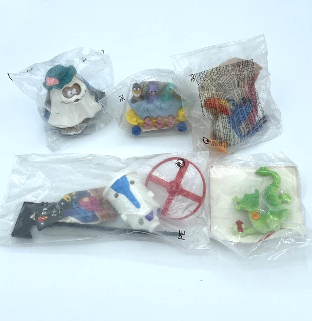 5x McDonalds Retro Happy Meal - Vintage Spielzeug - 90er - NEU