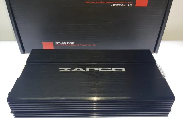 Zapco ST-4X DSP  amplificatore  a 4 canali,  in Classe AB  con Processore