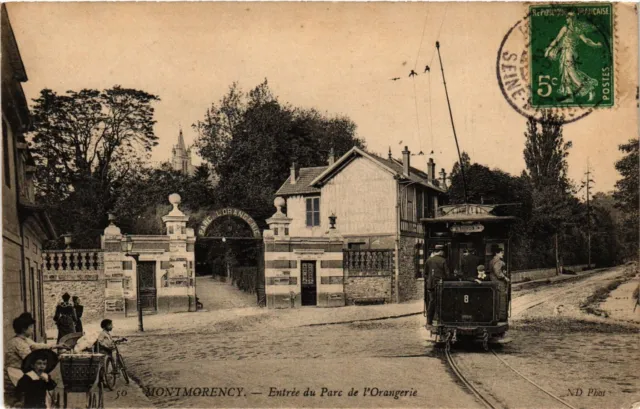 CPA Montmorency - Entrance to the Parc de l'Orangerie (290850)