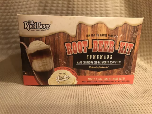 Mr Root Beer Making Kit—NEW—includes Bottles, Mix And Funnel.