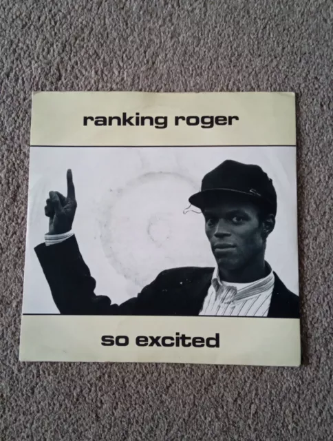 Ranking Roger - So Excited  7" Vinyl Single Record