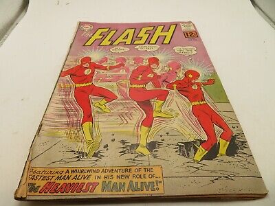 The Flash #132 (Nov 1962) ✨ The Heaviest Man Alive ✨ LOW GRADE