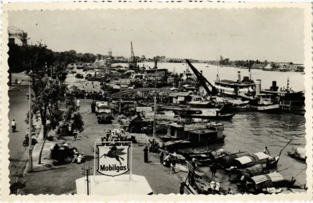 CPA AK VIETNAM - Port of Saigon (94879)