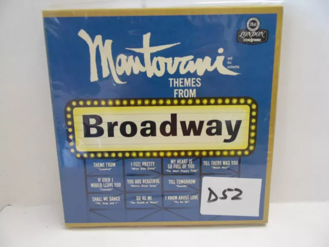reel to reel Themes from Broadway - Mantovani