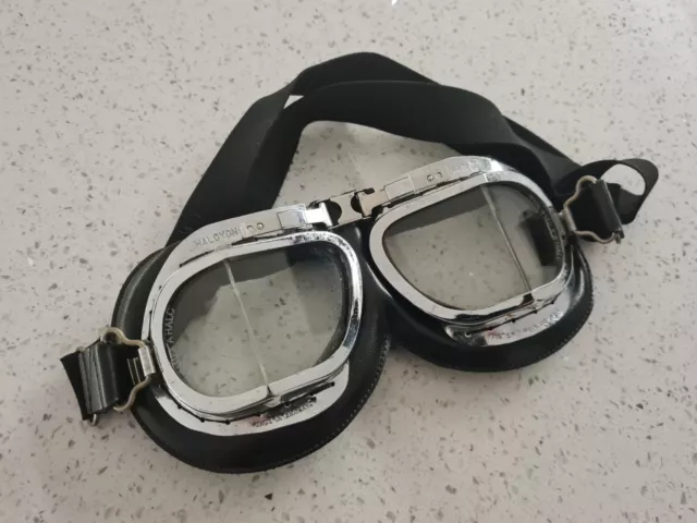 Halcyon Motorcycle Goggles.