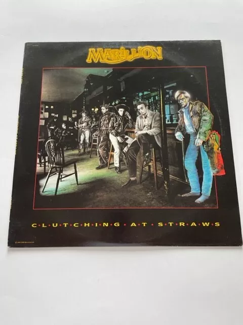 Marillion- Clutching At Straws-Vinyl LP. Capitol 1987. VG+