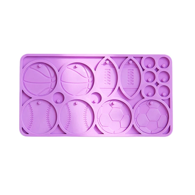 Earring Molds Resin Jewelry Moulds for Pendant Key Chains Jewelry Making Crafts