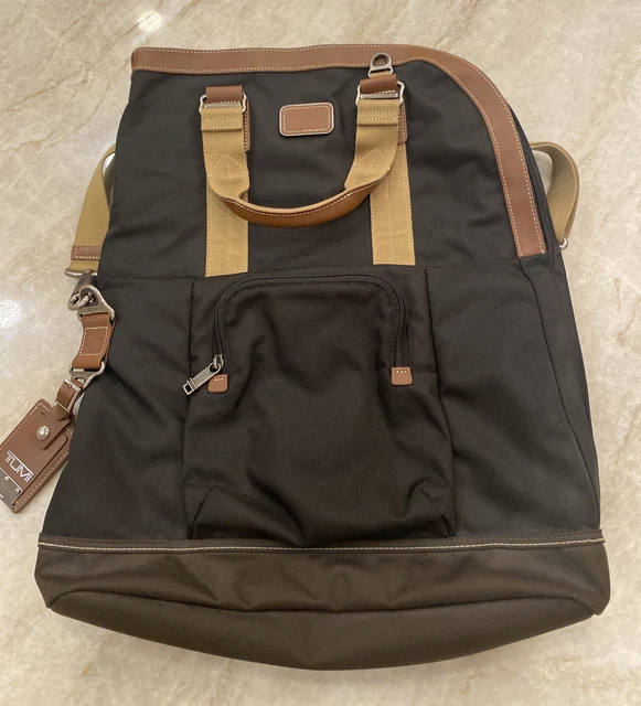 Tumi Alpha Bravo Messenger Bag. Black And Brown. New Without Tags. Never Used.
