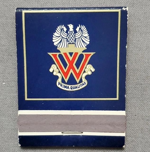 Whyte's Restaurants Matchbook NYC New York Vintage Unstruck Front Strike