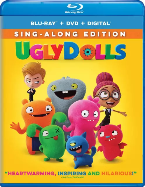 UGLY DOLLS (BLU-RAY/DVD/DIG... UGLYDOLLS (2PC) (W/DVD) / (2PK) Blu-Ray NEW