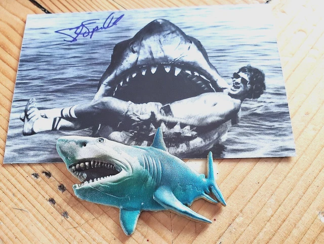 thumbnail image 2 of JAWS Movie Great White Shark Pop Art – Hand-Signed Rency On Genuine $2 Bill (2023) 2 of 5