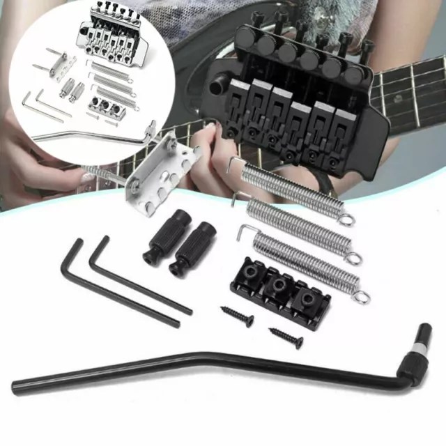 Ersatz Double Locking Tremolo System Bridge für Floyd Rose E-Gitarre NEU