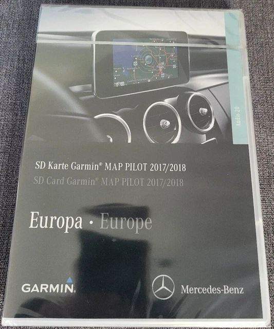 MERCEDES GARMIN MAP PILOT EUROPE 2017-2018 Navi SD Card A2139069905 NEU ...
