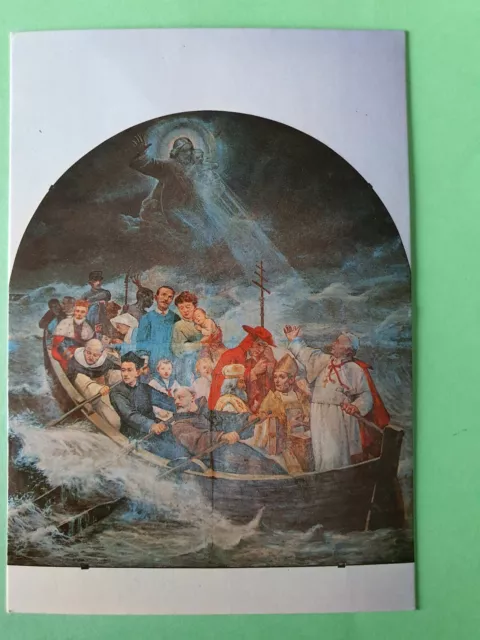  Carte Postale d'Espagne GF 2004 Santa Cova Le Bateau de l'Eglise 