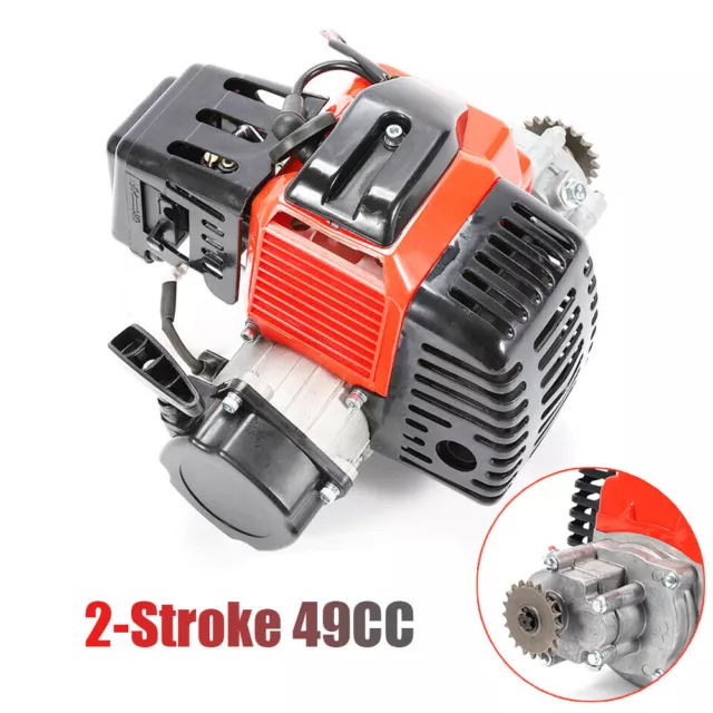 49cc 2-Stroke Engine Motor for Pocket Mini Bike Scooter Buggy