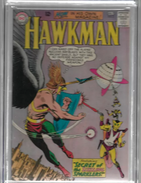 1964 DC-Hawkman #2-Secret of the Sizzling Sparklers=CGC 6.5-Off White -White PGS 2