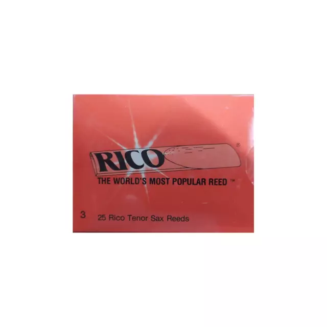 ANCE RICO Clarinetto SiB Sax Tenore 1 - 3 confezione da 25 - Blisterate OFFERTA