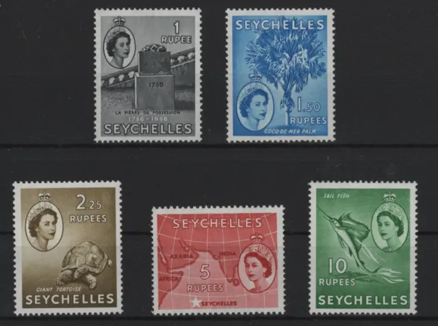 Seychelles Queen Elizabeth II 1953 UMM
