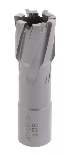 Steel Dragon Tools® 7/8" x 1-3/8" Carbide Tip Annular Cutter 3/4" Weldon