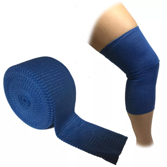 Sterogrip Blue Elastic Catering Support Tubular Bandage Chefs Knee Ankle Size E