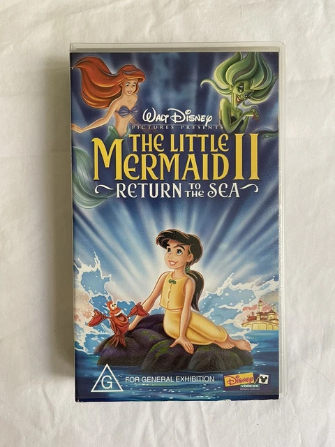 WALT DISNEY VHS The Little Mermaid II Return To The Sea $5.00 - PicClick AU