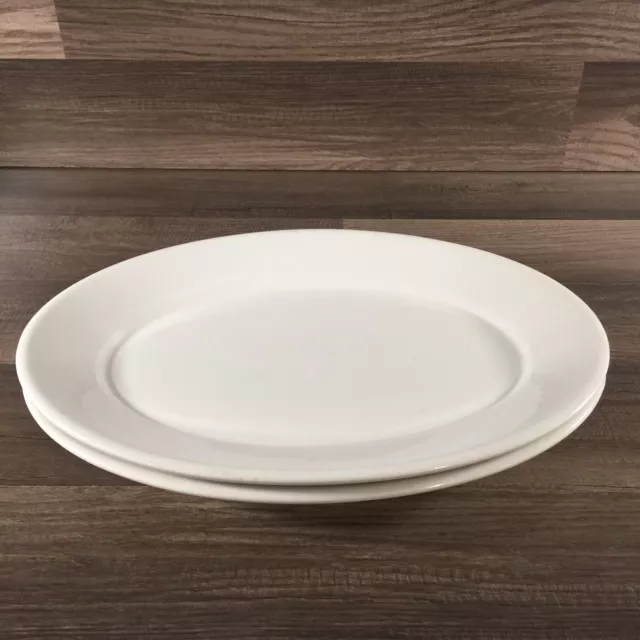 Lot Of 2 Homer Laughlin Large 12.5”x9” Serving Platter China Restaurant Ware USA