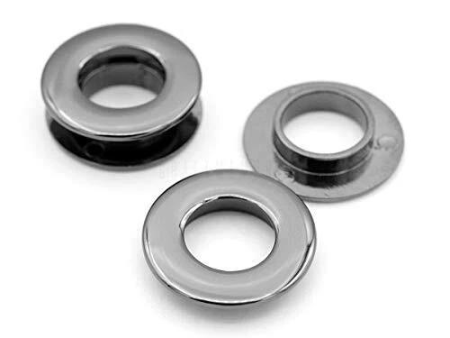 Metal Push Snap Together Grommet Flat Surface Snap Rings Eyelet O...
