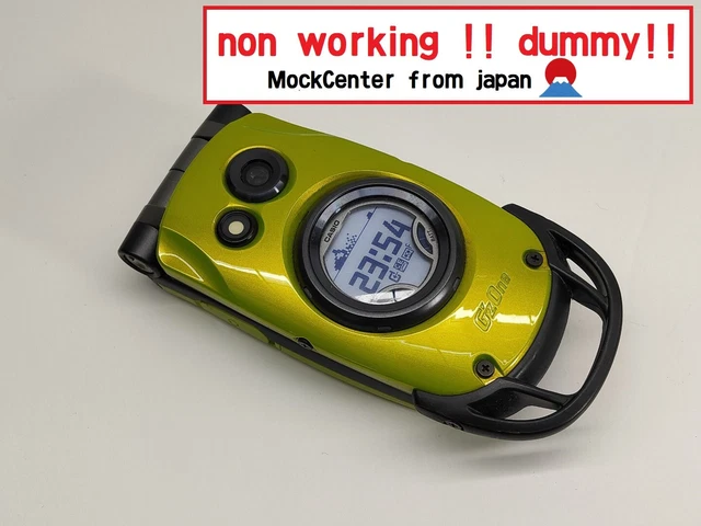 【dummy!】CASIO G'zONE tough-phone A5513CA (color green) non-working cellphone