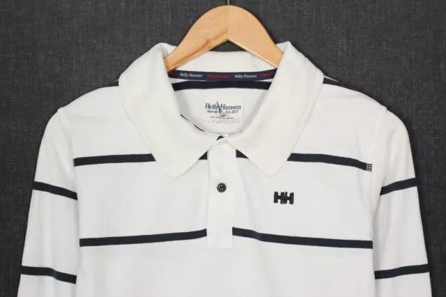 HELLY HANSEN Polo Rugby Shirt Homme Taille S Manches Longues VR1896 2