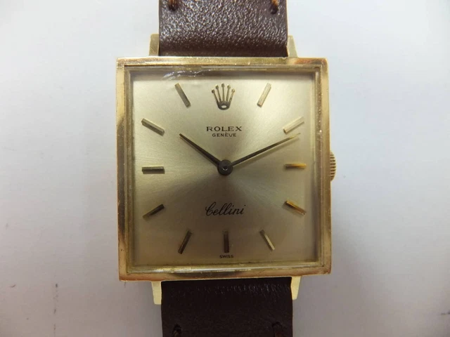 Rolex hotsell cellini quadrato