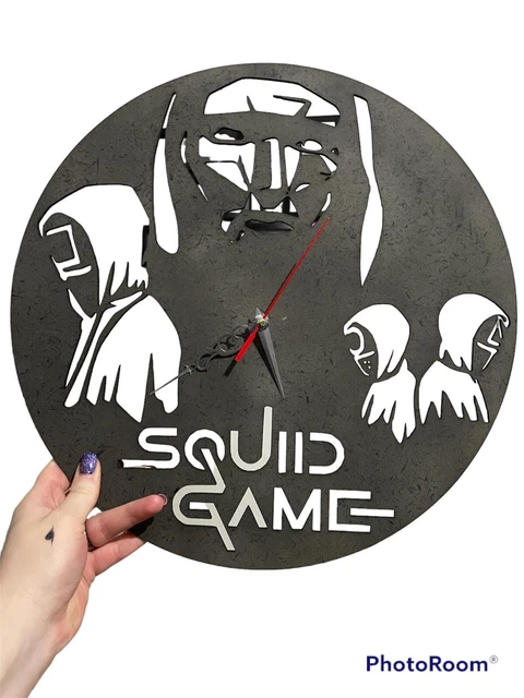 Horloge Murale ACDC/AC&DC - Découpée Au Laser Et Peinte à La Main (Neuve)