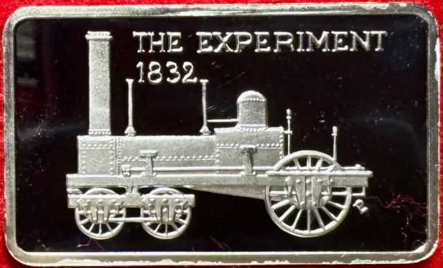 The Great Locomotives Series One - The Experiment - .999 Silver - Proof