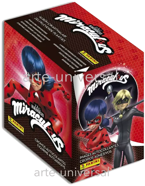 PANINI (2018) LADYBUG ⭐️ MIRACULOUS ⭐️ stickers 50 Packs 🔥  1 SEALED BOX  ⭐️