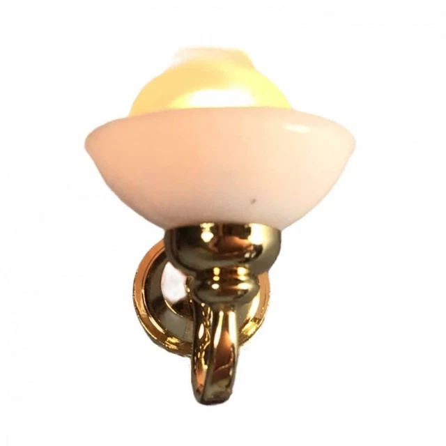 Applique Murale LED 1/12 Pour Maison De Poupée - Décoration Réaliste Couloir Et Chambre