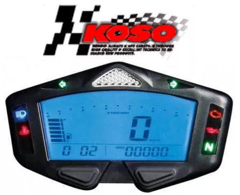 Compteur digital KOSO DB-03R Compte-tour Tachometer Scooter Quad Moto