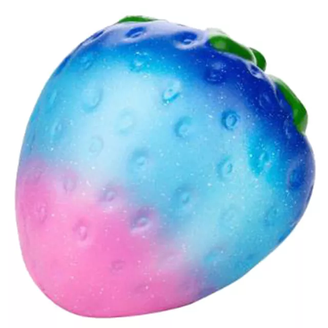 Giant Jumbo Galaxy Strawberry Star Strawberry Slow Rising Stress Reliever T DD