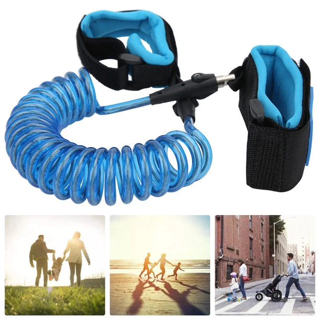 Children Anti‑Lost Belt Safety Walking Harness Leash Soft Wristband With Cod FAD
