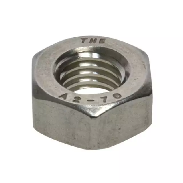 M2 M3 M4 M5 M6 M8 M10 M12 M14 M16 M20 Metric Coarse Fine Hex Nut Stainless G304